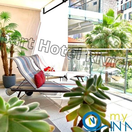 Aparthotel Riviera - Coeur Nice - Grand Superieur Studio Ac - Incroyable Terrasse - Garden View - Terrasse Jardin Pastorelli 1 Экстерьер фото